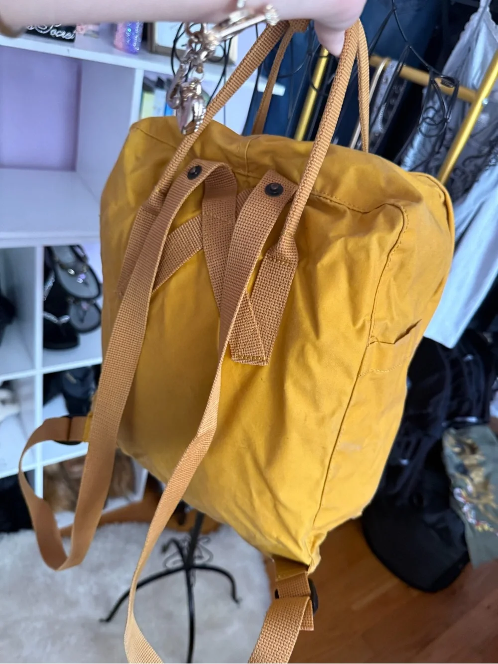 FjällRäven Kånken Laptop Backpack - Mustard Yellow